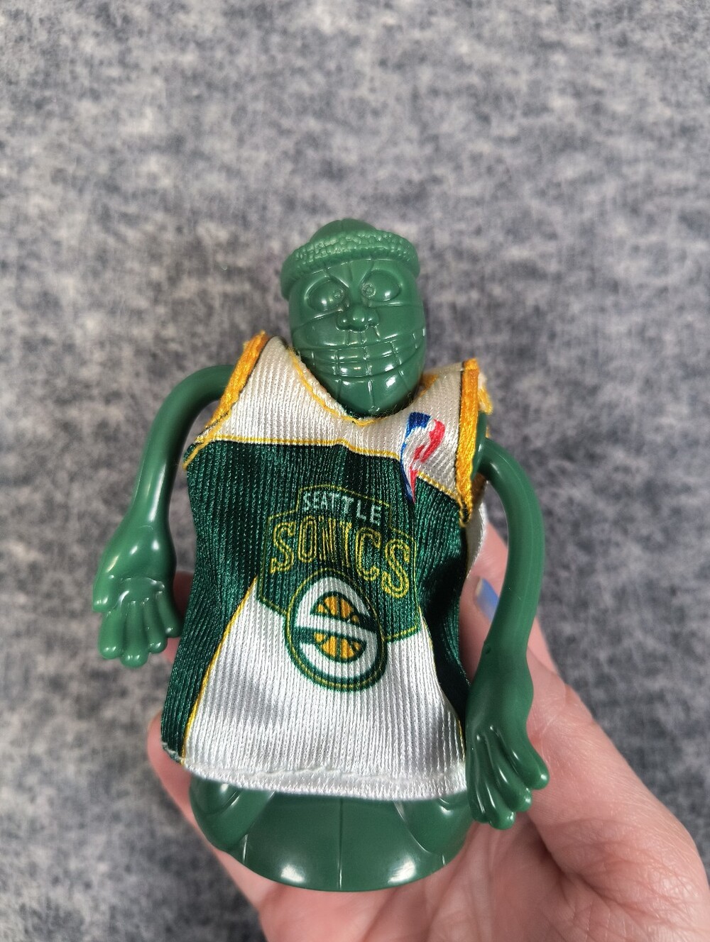 2005 McDonald's Happy Meal toy, Rashard Lewis 4" figure Seattle Sonics